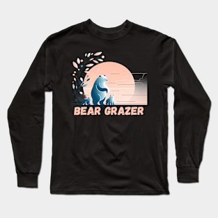 Bear Grazer Funny Gift Long Sleeve T-Shirt